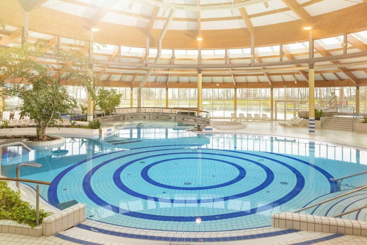 Meeresblick Residenzen FeWo 24 deluxe, inklusive Sauna und Schwimmbadnutzung im AHOI Sellin Goehren  Exterior foto