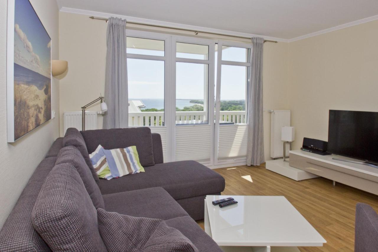 Meeresblick Residenzen FeWo 24 deluxe, inklusive Sauna und Schwimmbadnutzung im AHOI Sellin Goehren  Exterior foto