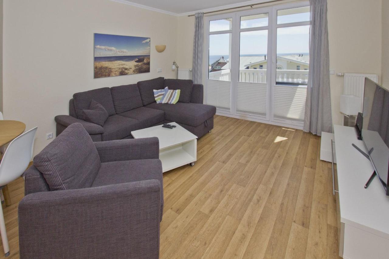 Meeresblick Residenzen FeWo 24 deluxe, inklusive Sauna und Schwimmbadnutzung im AHOI Sellin Goehren  Exterior foto
