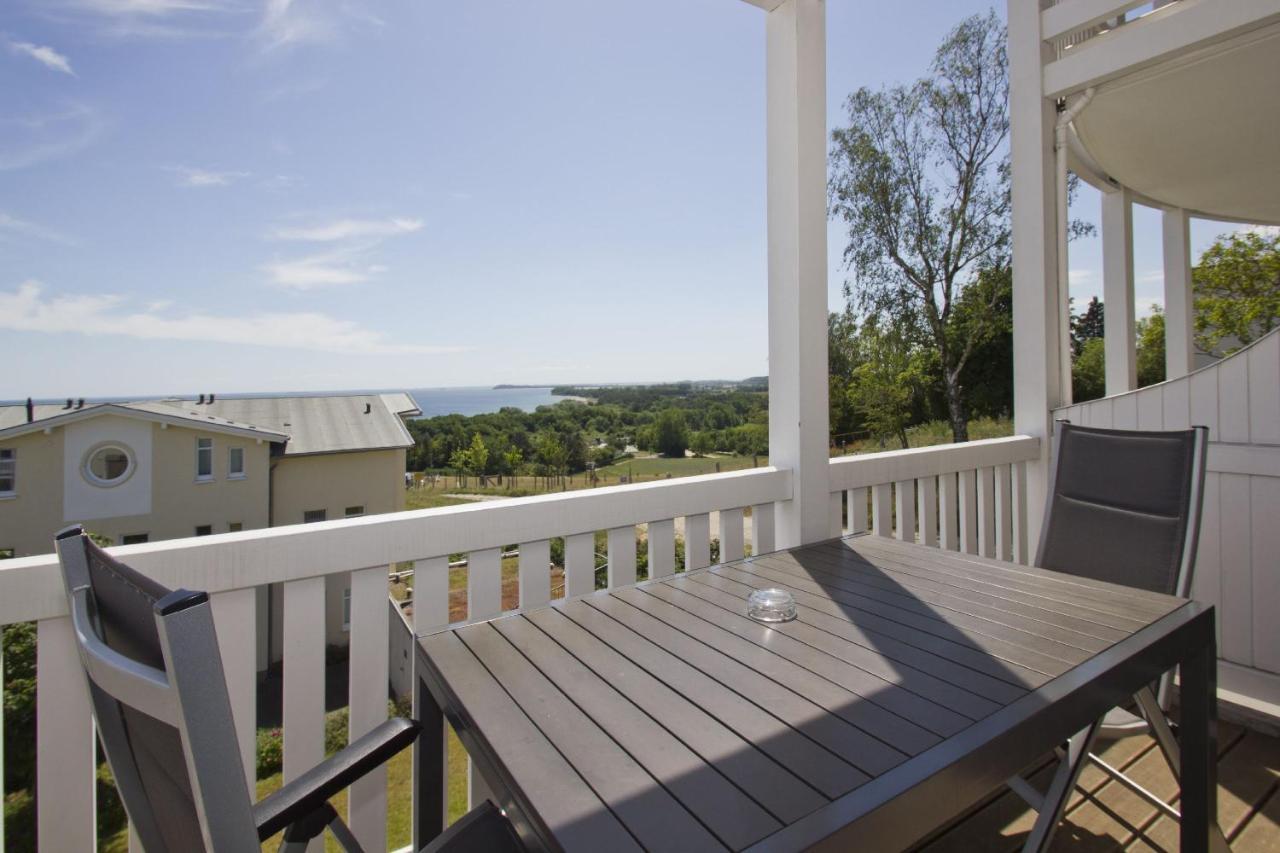 Meeresblick Residenzen FeWo 24 deluxe, inklusive Sauna und Schwimmbadnutzung im AHOI Sellin Goehren  Exterior foto